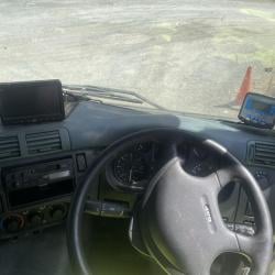 DAF CF-85-300 TANKER & 14' TAR SPRAYER
