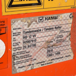 HAMM HD12 VV