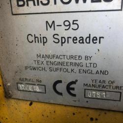 BRISTOWES M95 12' Chip Spreader